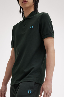 Polo Fred Perry Plain Hombre Verde