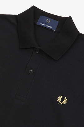 Polo Fred Perry Original Made England Hombre Negro