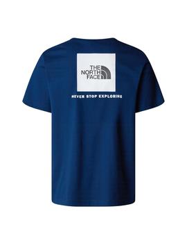 Camiseta The North Face Box Hombre Azul