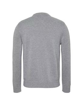 Jersey Tommy Linear Small Chest Hombre Gris