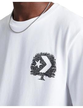 Camiseta Converse Think Outside Hombre Blanco