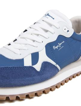 Zapatillas Pepe Jeans Brit-On Master Hombre Azul