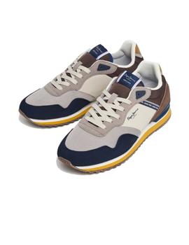 Zapatillas Pepe Jeans London Link Hombre Multicolor