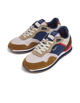 Zapatillas Pepe Jeans London Life Hombre Multicolor