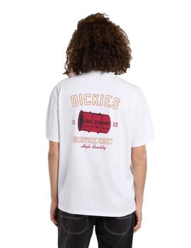 Camiseta Dickies Service Crew Hombre Blanca