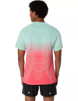 Camiseta Asics Seamless SS Top Hombre Multicolor