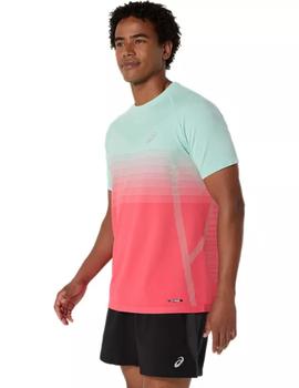 Camiseta Asics Seamless SS Top Hombre Multicolor