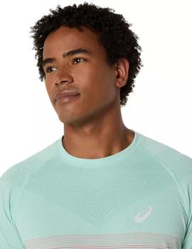 Camiseta Asics Seamless SS Top Hombre Multicolor