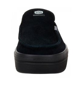 Zapatillas Hey Dude Austin Lift Classic Mujer Negra