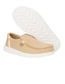 Zapatillas Hey Dude Mikka Jute Irish Hombre Cream