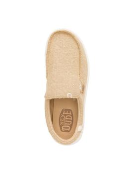 Zapatillas Hey Dude Mikka Jute Irish Hombre Cream