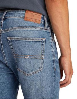 Pantalón Tommy Austin Slim Hombre Azul