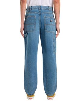 Pantalón Dickies Garyville Rinsed Unisex Azul