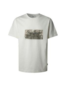 Camiseta Pepe Jeans Dalter Hombre Blanca