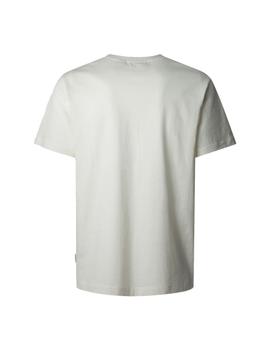 Camiseta Pepe Jeans Dalter Hombre Blanca