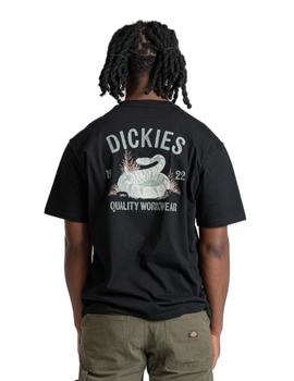 Camiseta Dickies Snake Hombre Negra