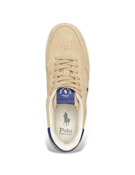 Zapatilla Polo Suede Masters Hombre Beige