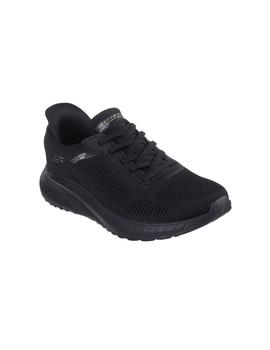 Zapatillas Skechers Bob Squad Mujer Negra