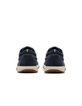 Zapatillas Clarks Sailview Lace Hombre Azul