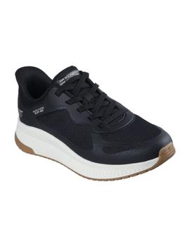 Zapatillas Skechers Bobs Squad 4 Hombre Negro