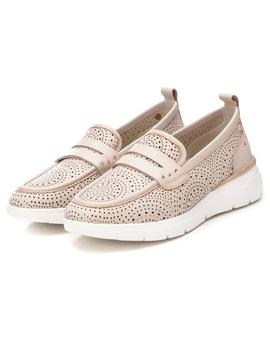 Zapatillas Carmela Piel  Mujer Beige