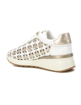 Zapatillas Carmela Piel Mujer  Blanco