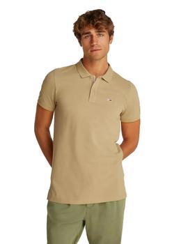 Polo Tommy Slim Packet Hombre Marrón