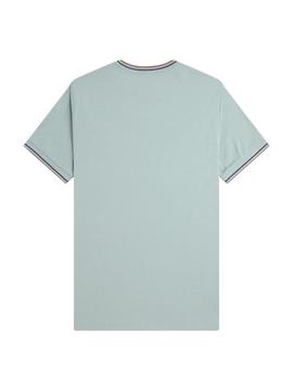 Camiseta Fred Perry Hombre Azul