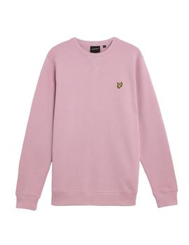 Sudadera Lyle & Scott Crew Neck Hombre Rosa