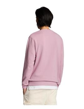 Sudadera Lyle & Scott Crew Neck Hombre Rosa