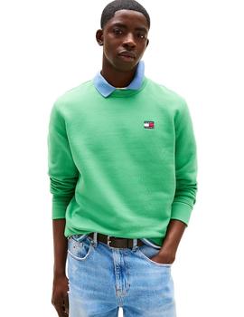 Sudadera Tommy Coastal Hombre Verde