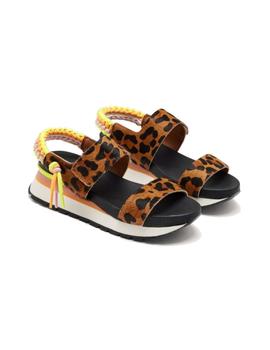 Sandalias Gioseppo Leverett Mujer Leopardo