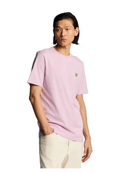 Camiseta Lyle & Scott Plain Hombre Rosa