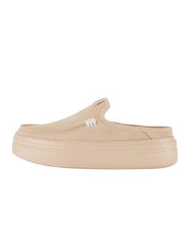 Zapatillas Hey Dude Austin Lift Classic Mujer Beige