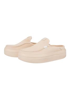 Zapatillas Hey Dude Austin Lift Classic Mujer Beige