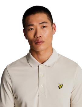 Polo Lyle & Scott Hombre Beige