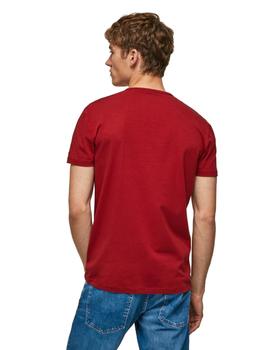 Camiseta Pepe Jeans Original Basic Roja