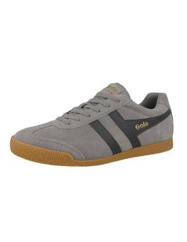 Zapatillas Gola Harrier Suede Cement Storm Hombre Gris