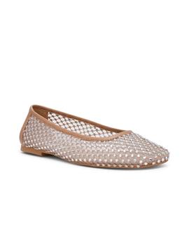 Zapatos Steve Madden Auden Tan Mesh Mujer Beige