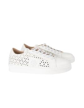 Zapatillas Popa Macera Picado Mujer Blanco