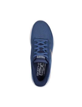 Zapatillas Skechers Go Walk Now Hombre Azul