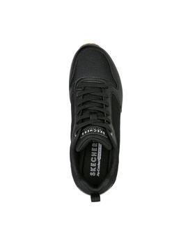 Zapatillas Skechers Uno - Inside Matters Mujer Negro