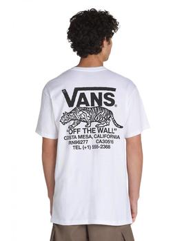 Camiseta Vans Sneaky Hombre Blanca