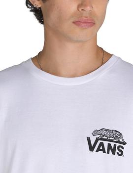 Camiseta Vans Sneaky Hombre Blanca