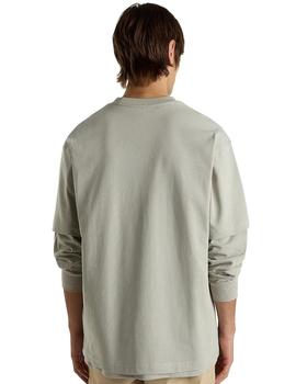 Camiseta Vans Salton Loose Gris