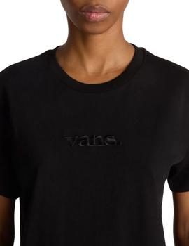 Camiseta Vans Essential Mujer Negro