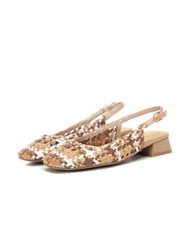  Zapatos Carmela Piel Mujer Beige