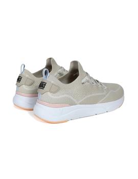 Zapatillas Pitas Cue Mujer Beige