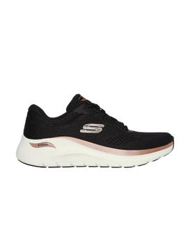 Zapatillas Skechers Arch Fit 2.0 - Glow Mujer Negro