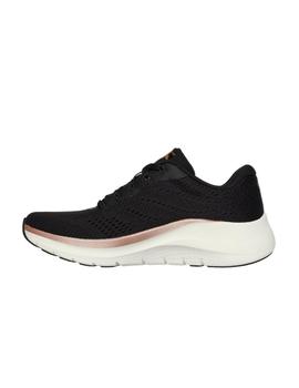 Zapatillas Skechers Arch Fit 2.0 - Glow Mujer Negro